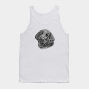 Flatcoated retriever puppy Tank Top